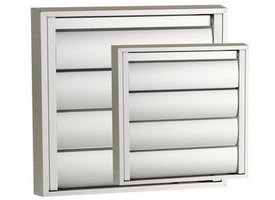 &Uuml;berdruckklappe Aluminium