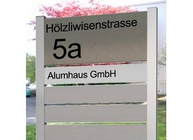 Beschilderung Eco-Line Kantpfosten