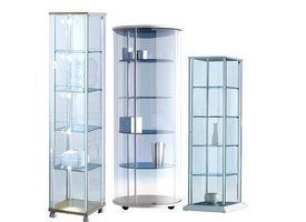 Ganzglasvitrinen Mod. Easyline